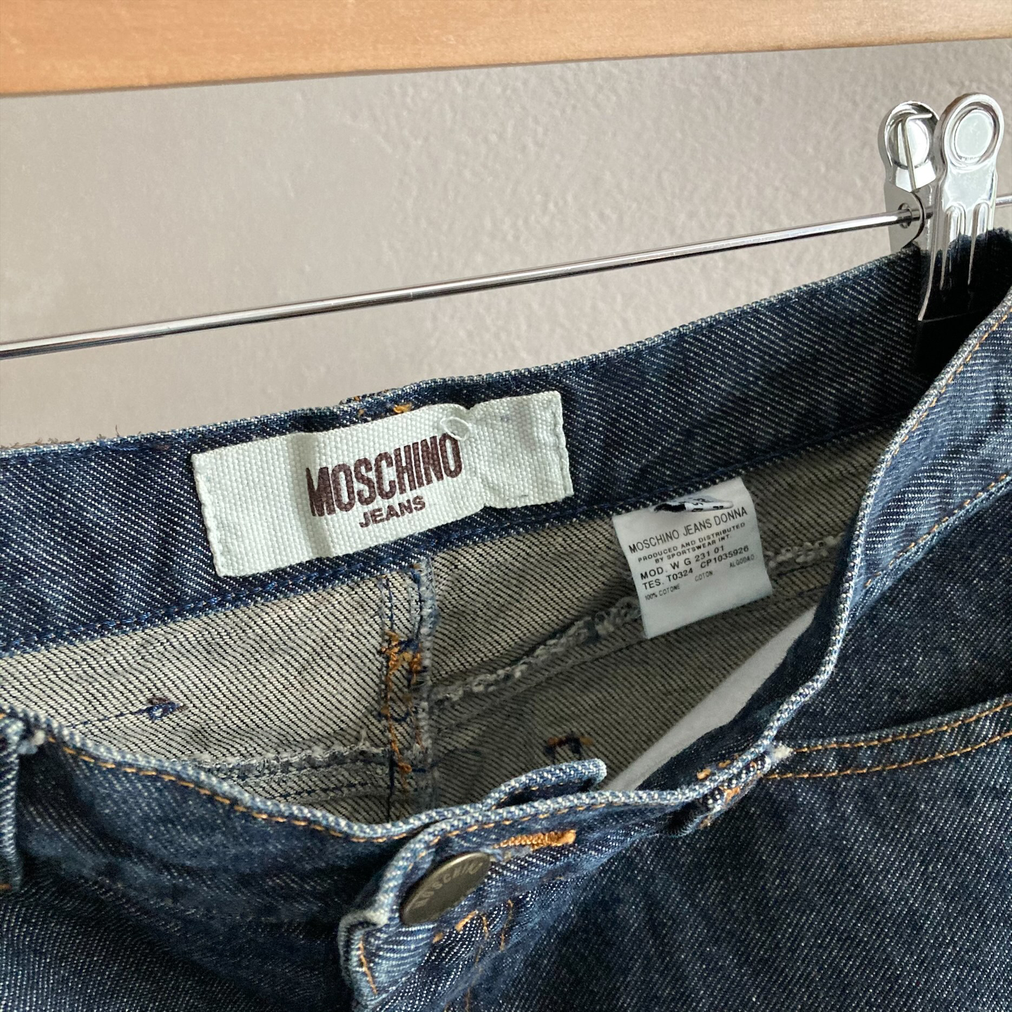 Moschino Jeans Naiste Teksaseelik Suurus 36