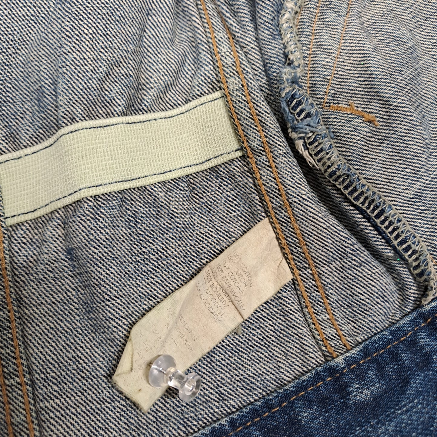 Ralph Lauren Double RL Naiste Vintage Teksatagi Suurus M