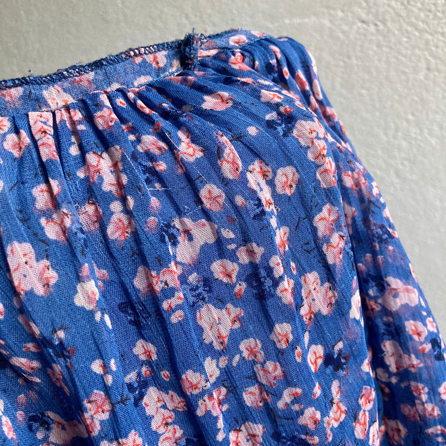 Womens Sleeveless Floral Dress Size S