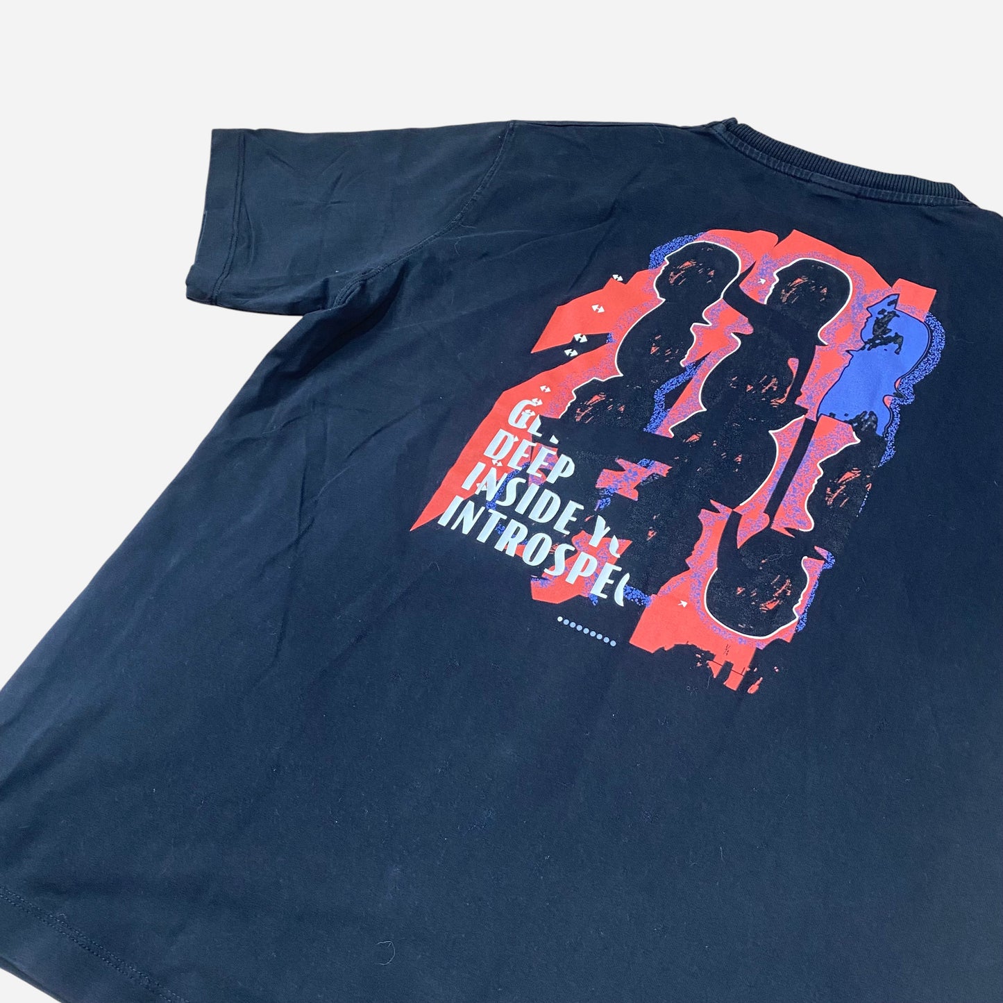 Zara Mens Black T-Shirt Size M