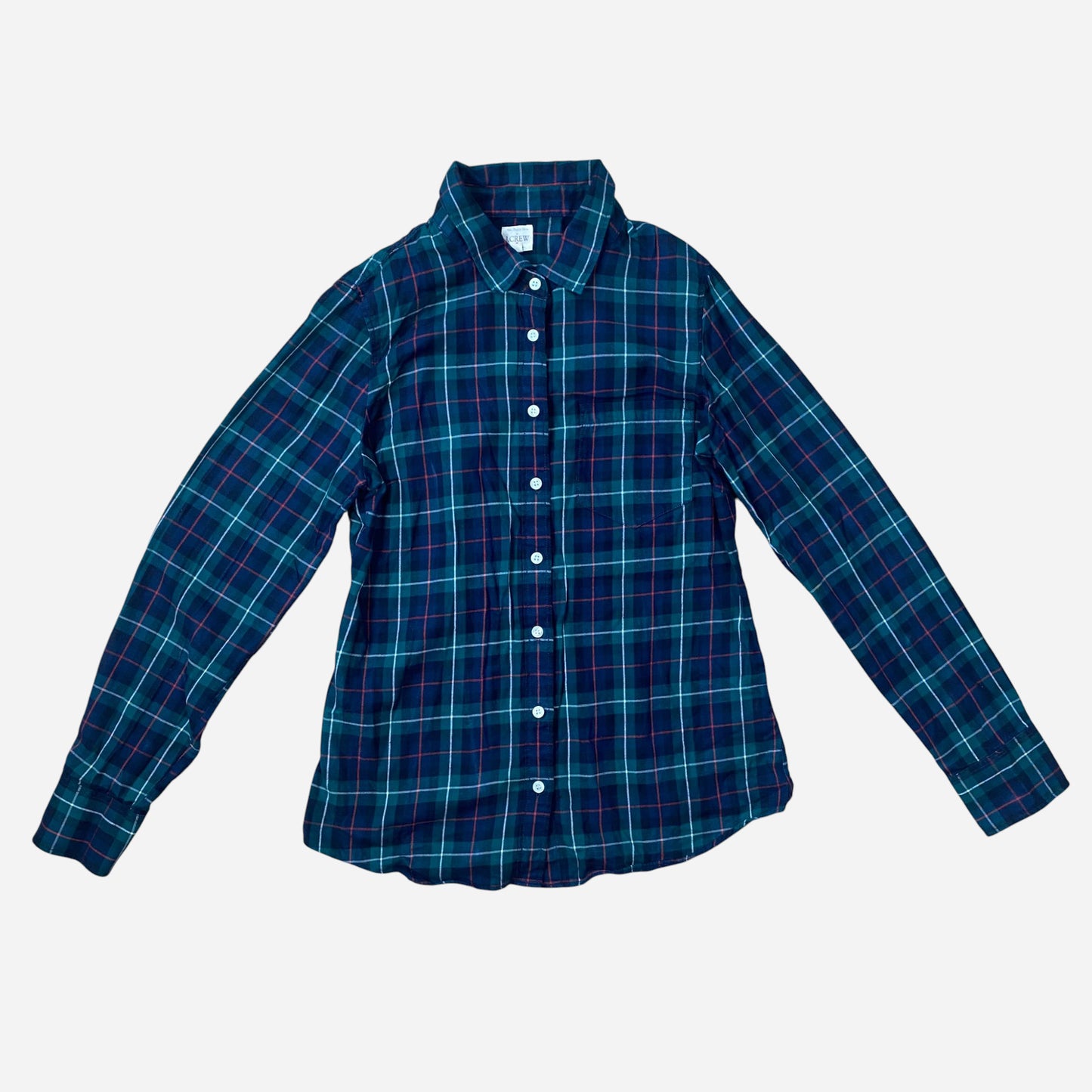 J.Crew Naiste Ruuduline Särk Suurus S