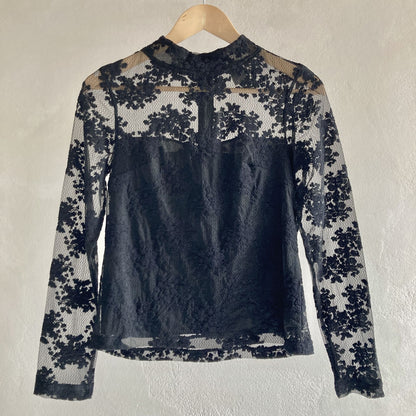 Lindex Womens Lace Top Size XS
