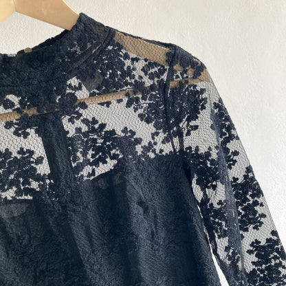 Lindex Womens Lace Top Size XS
