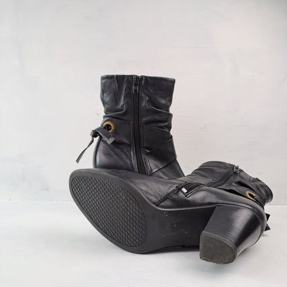 Caprice Ladies Black Boots Size 36