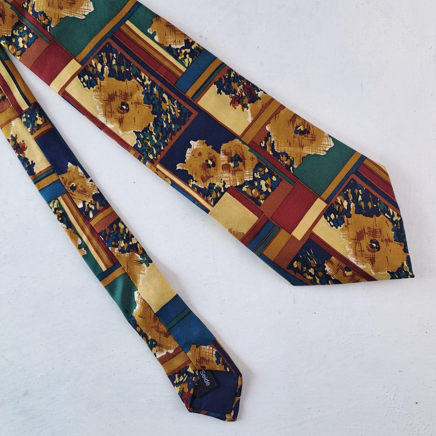 Greg Hunt Meeste Siidine Lips Silk Tie