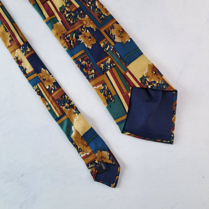 Greg Hunt Meeste Siidine Lips Silk Tie