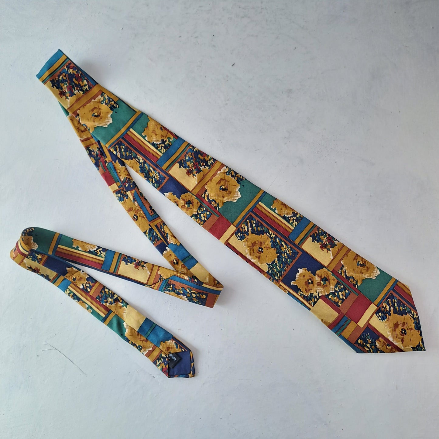Greg Hunt Meeste Siidine Lips Silk Tie