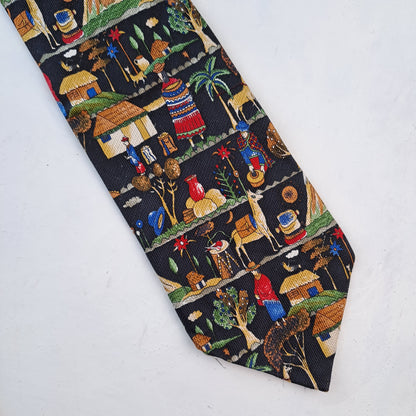 Meeste Siidine Lips Silk Tie