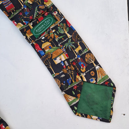 Meeste Siidine Lips Silk Tie