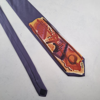 Meeste UOMO Siidine Lips Silk Tie