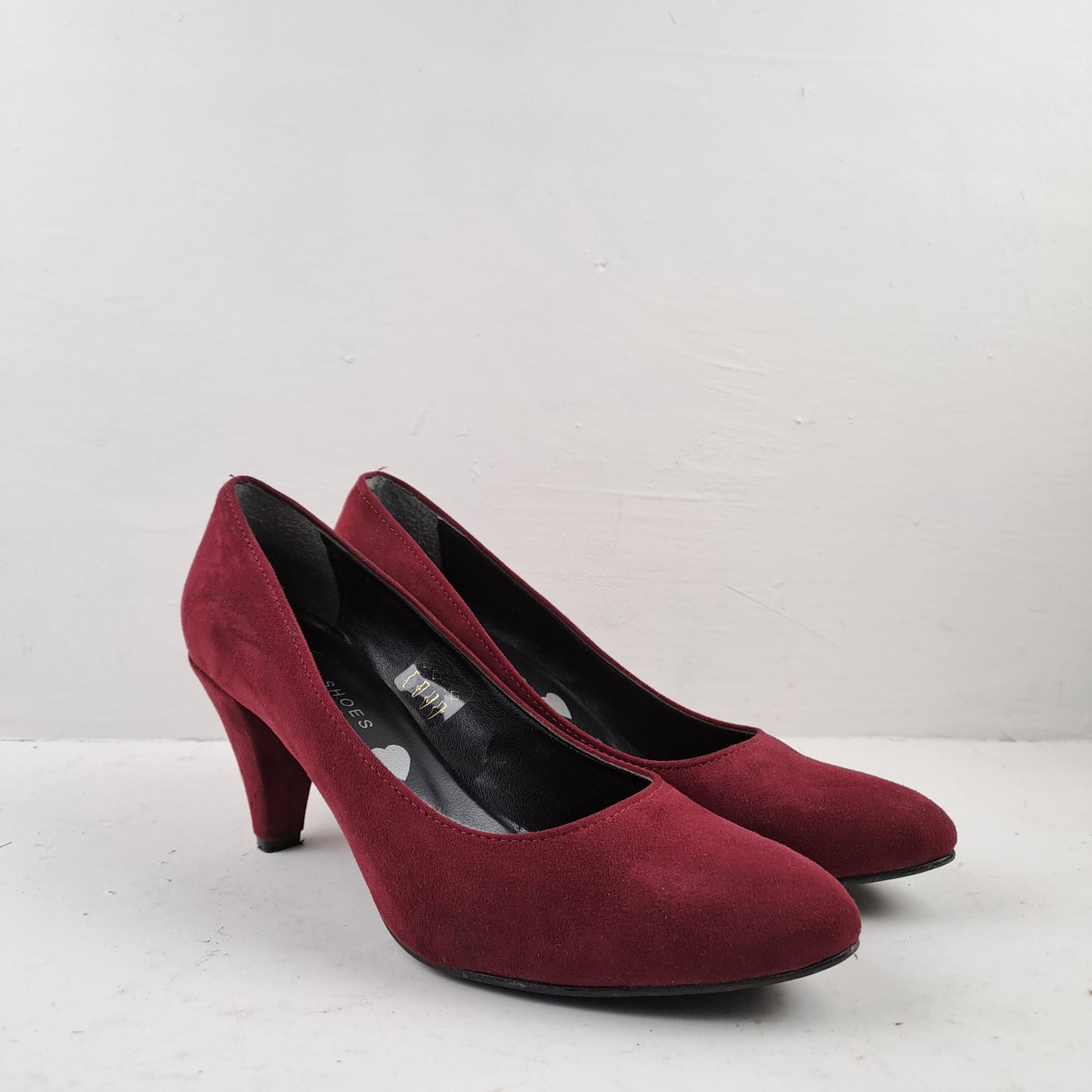 Ritmo Shoes Naiste Maroon Kontsakingad Suurus 37