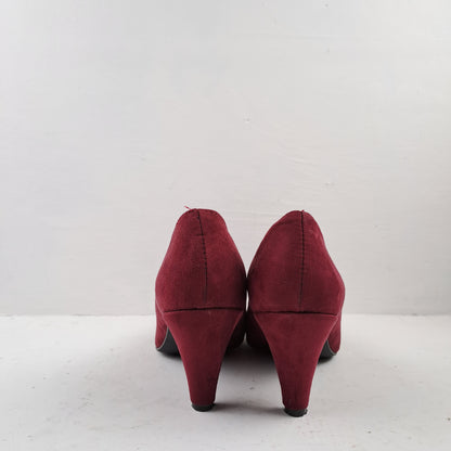 Ritmo Shoes Naiste Maroon Kontsakingad Suurus 37
