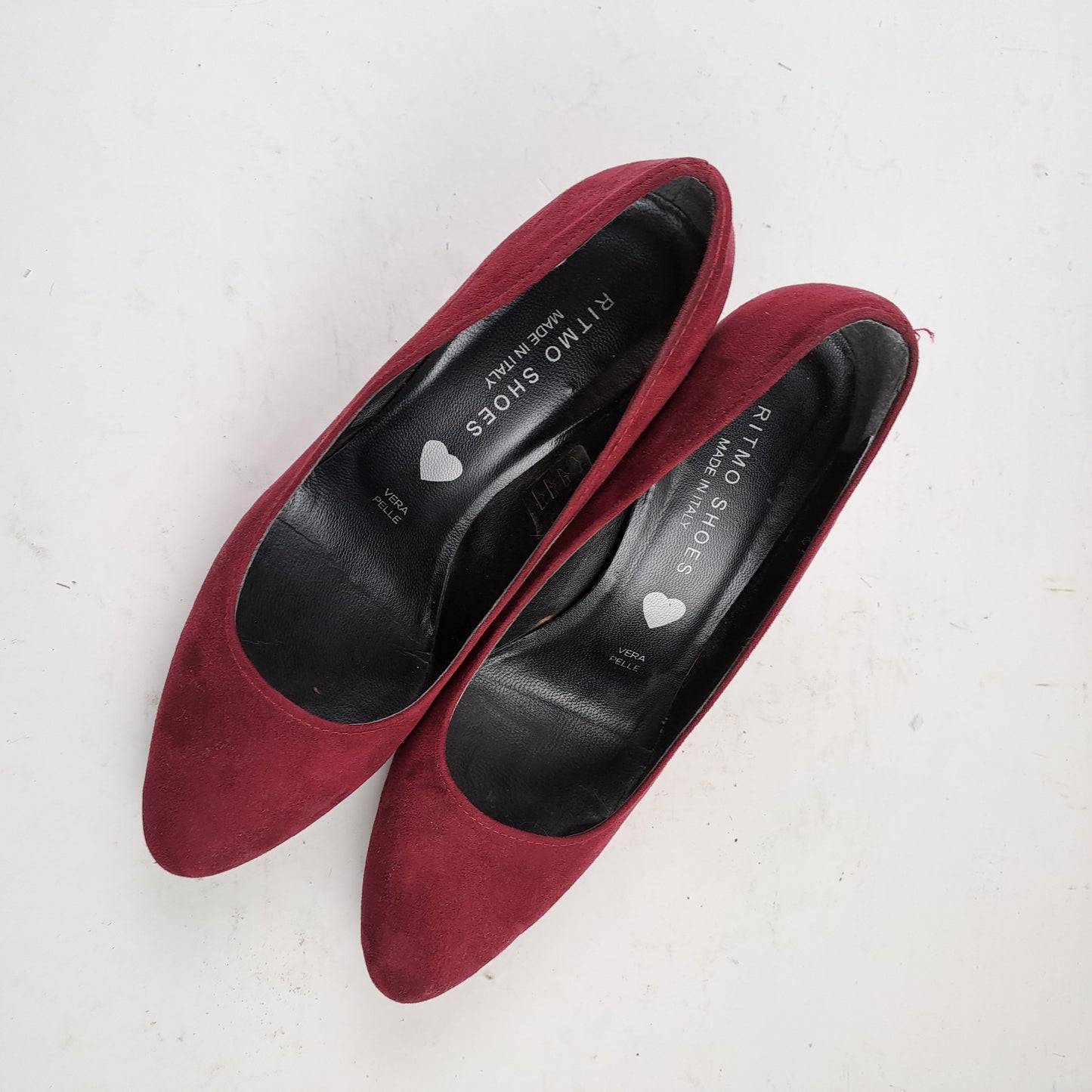 Ritmo Shoes Naiste Maroon Kontsakingad Suurus 37