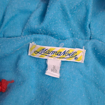 Vintage Laste Talvejope Suurus 2 Aastasele