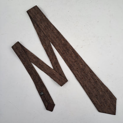 Sir William Meeste Pruun Lips Tie 100% Siid