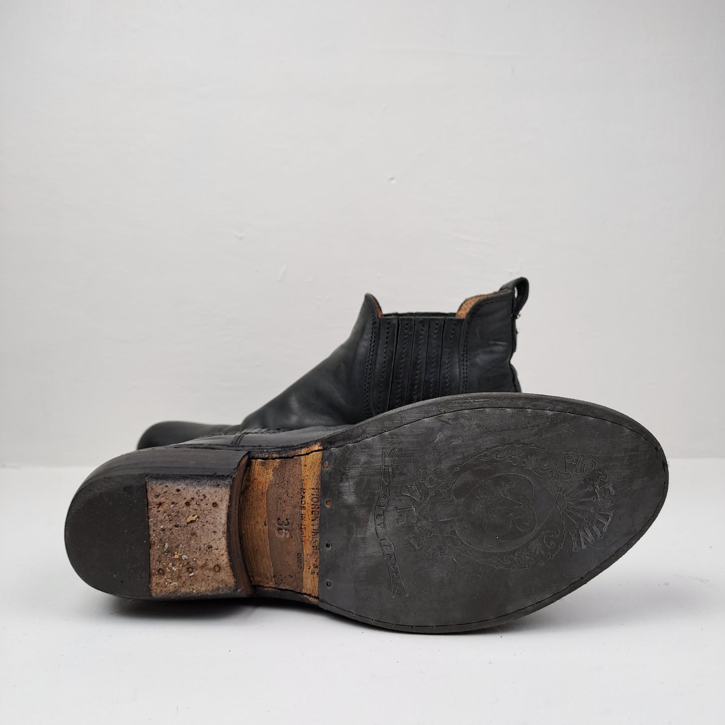 Fiorentini + Baker Naiste Mustad Poolsaapad Suurus 36