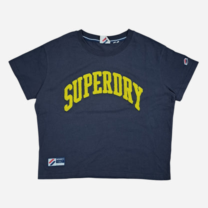 Superdry Womens Cropped T-Shirt Size 40