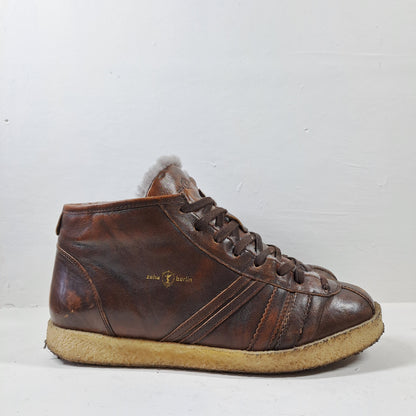 Zeha Berlin Meeste Pruunid Trainer High Tossud Suurus 41 