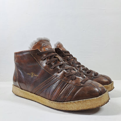 Zeha Berlin Meeste Pruunid Trainer High Tossud Suurus 41 