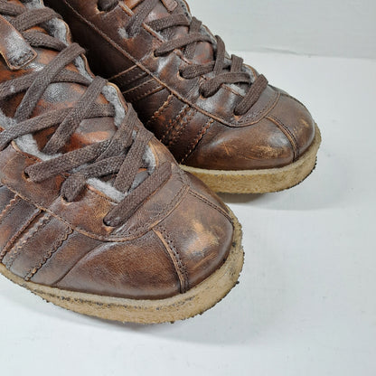 Zeha Berlin Meeste Pruunid Trainer High Tossud Suurus 41 