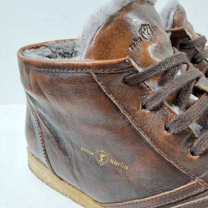 Zeha Berlin Meeste Pruunid Trainer High Tossud Suurus 41 