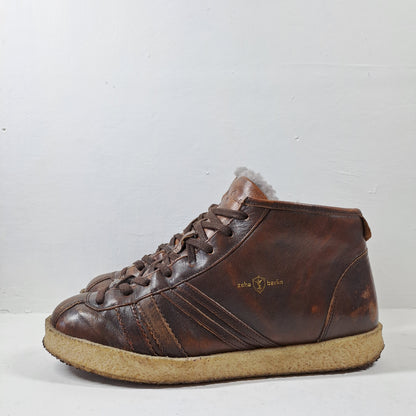 Zeha Berlin Meeste Pruunid Trainer High Tossud Suurus 41 