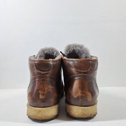 Zeha Berlin Meeste Pruunid Trainer High Tossud Suurus 41 