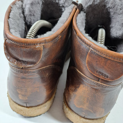 Zeha Berlin Meeste Pruunid Trainer High Tossud Suurus 41 