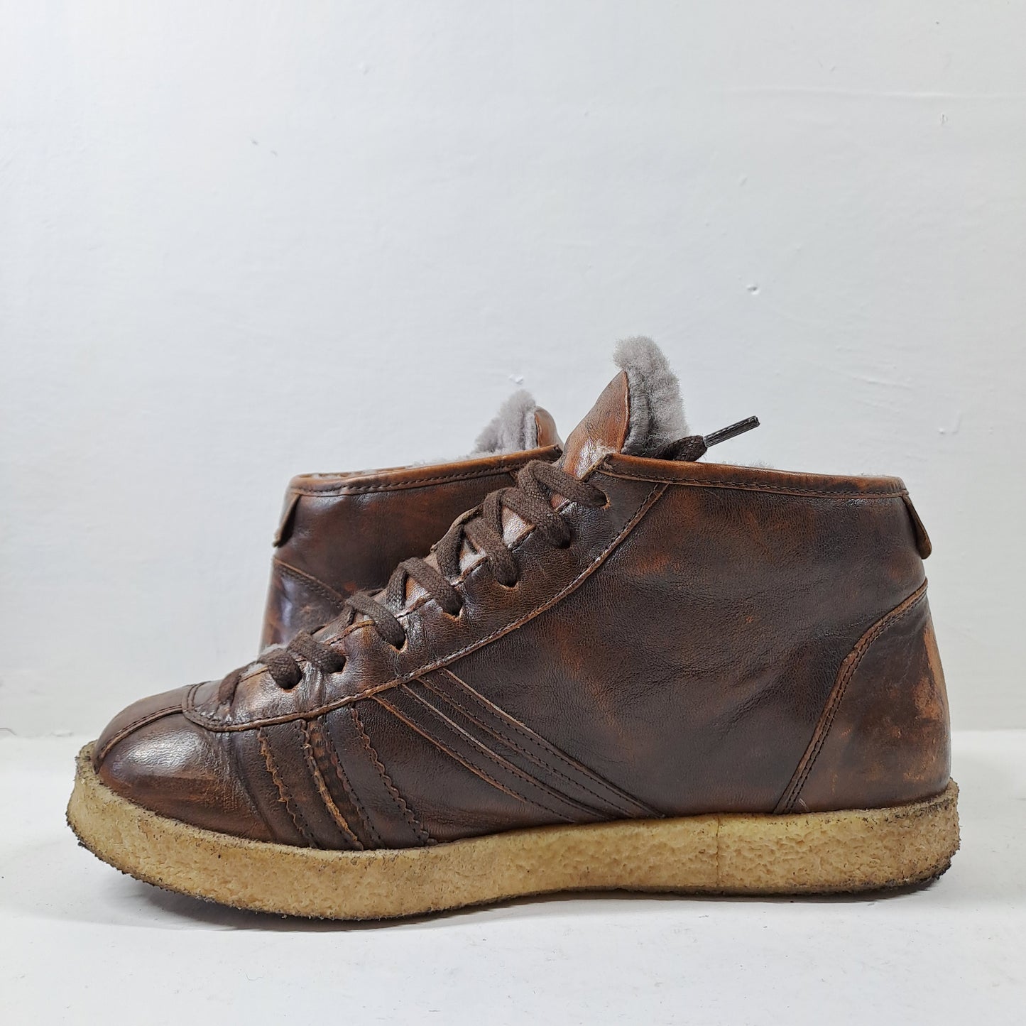 Zeha Berlin Meeste Pruunid Trainer High Tossud Suurus 41 