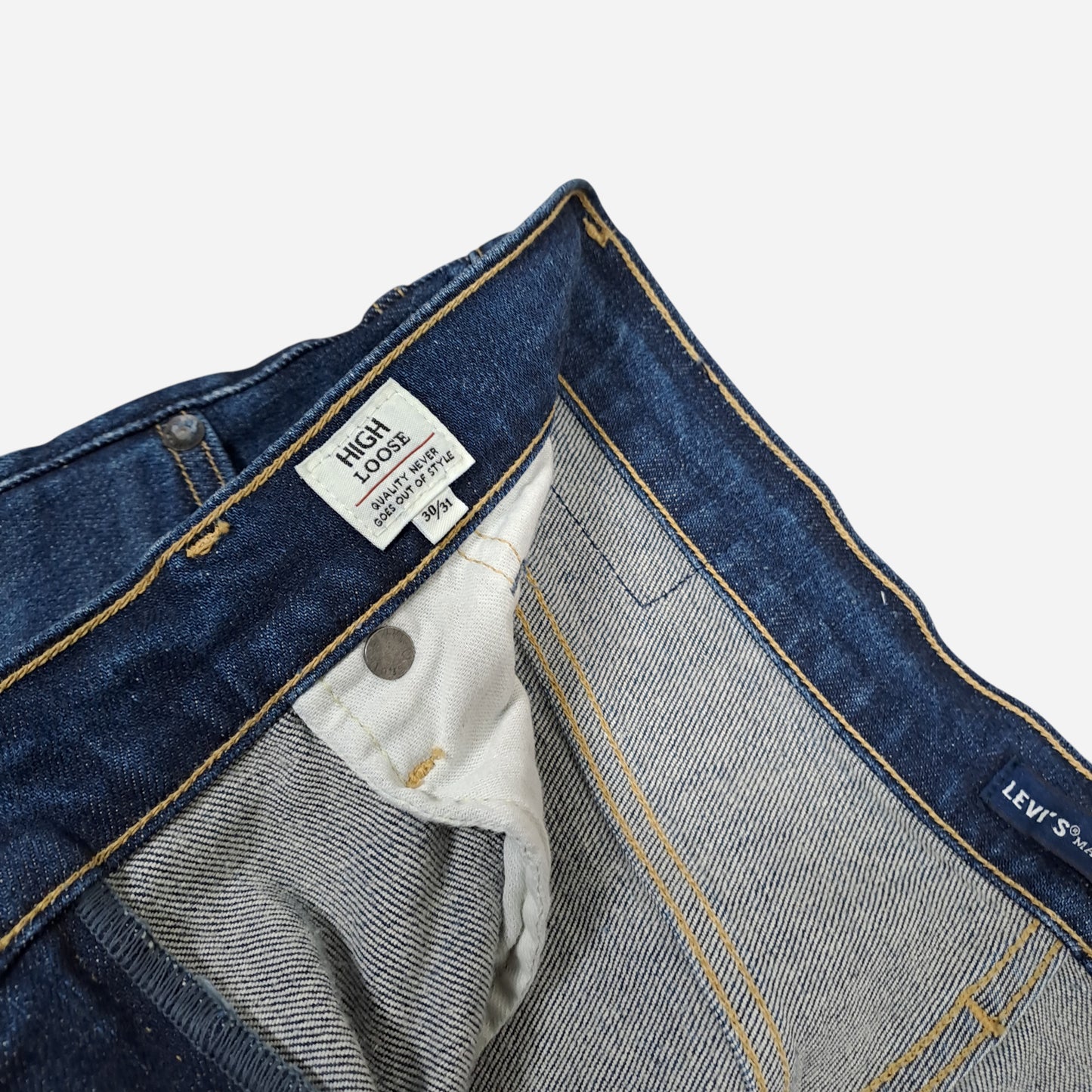 Levi's Japan Made & Crafted High Loose Naiste Sinised Teksad W30/L31