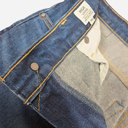 Levi's Japan Made & Crafted High Loose Naiste Sinised Teksad W30/L31