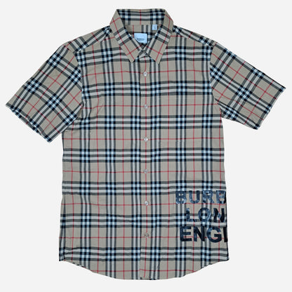 Burberry Meeste Nova Check Särk Suurus XL