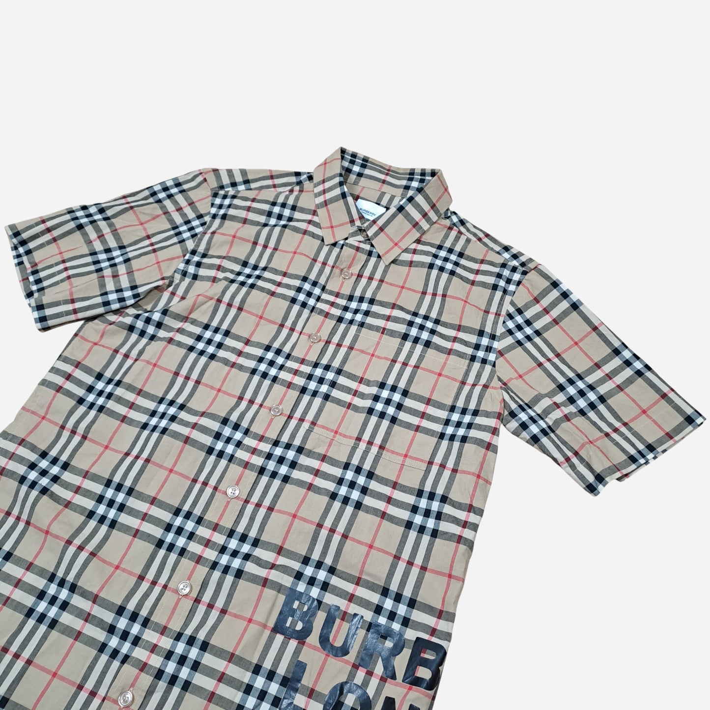 Burberry Meeste Nova Check Särk Suurus XL