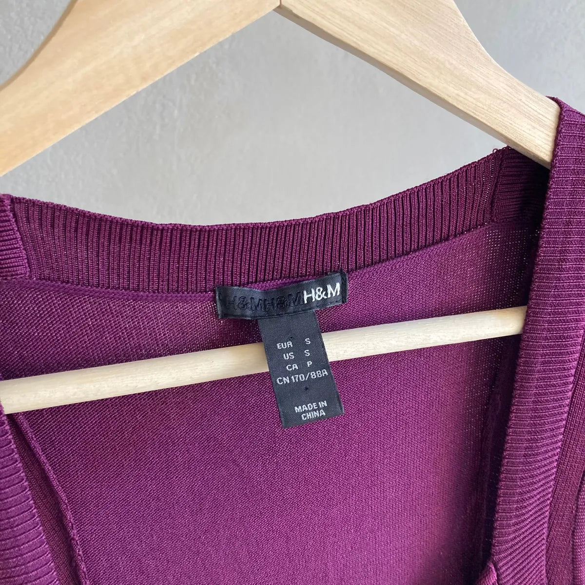 H&M Womens Purple Dress Size S