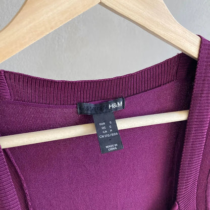 H&M Womens Purple Dress Size S