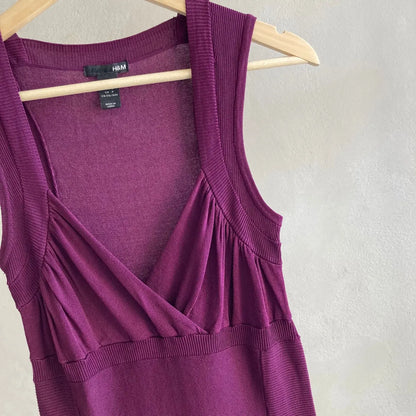 H&M Womens Purple Dress Size S