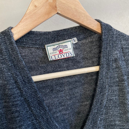 Lloyd's Meeste Vintage Kampsun Vest Suurus L