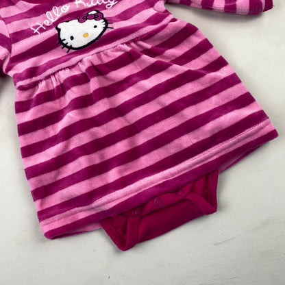 Tüdrukute Hello Kitty Roosa Kleit Suurus 56