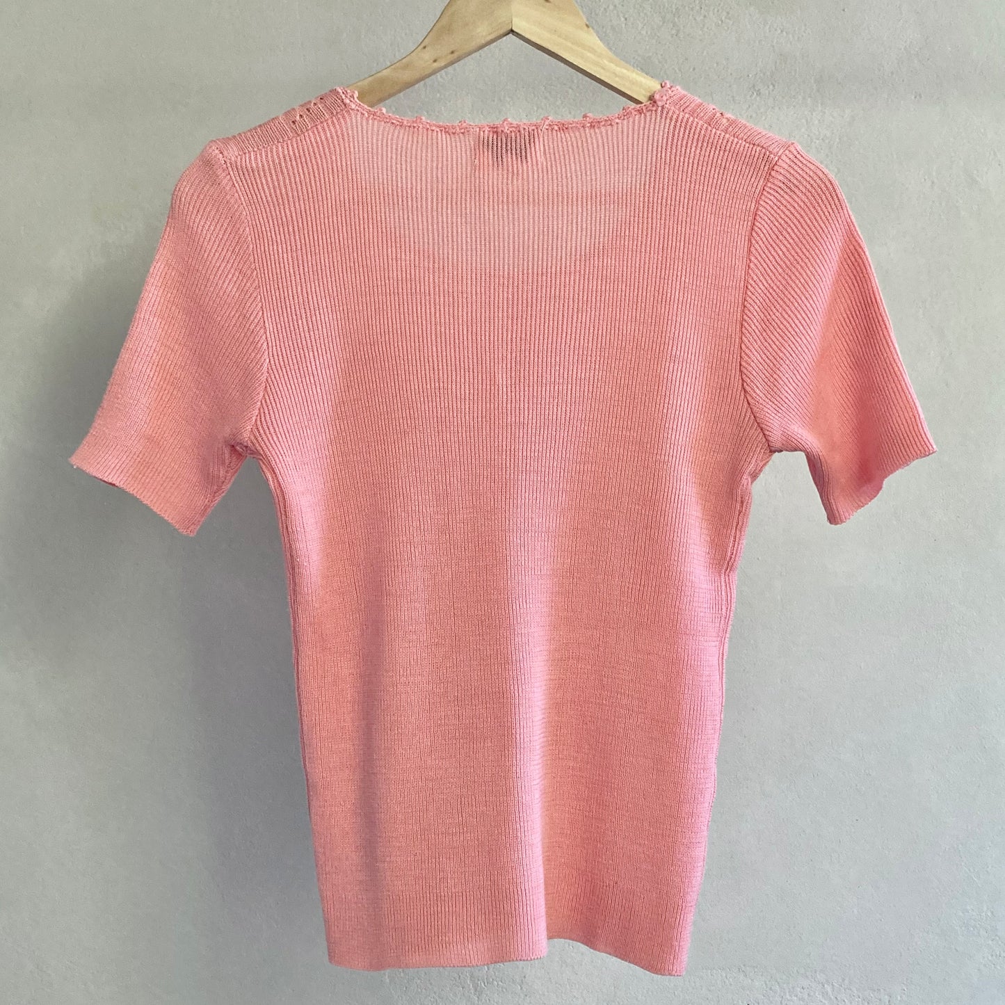 Vintage Naiste Kootud Topp Suurus M 