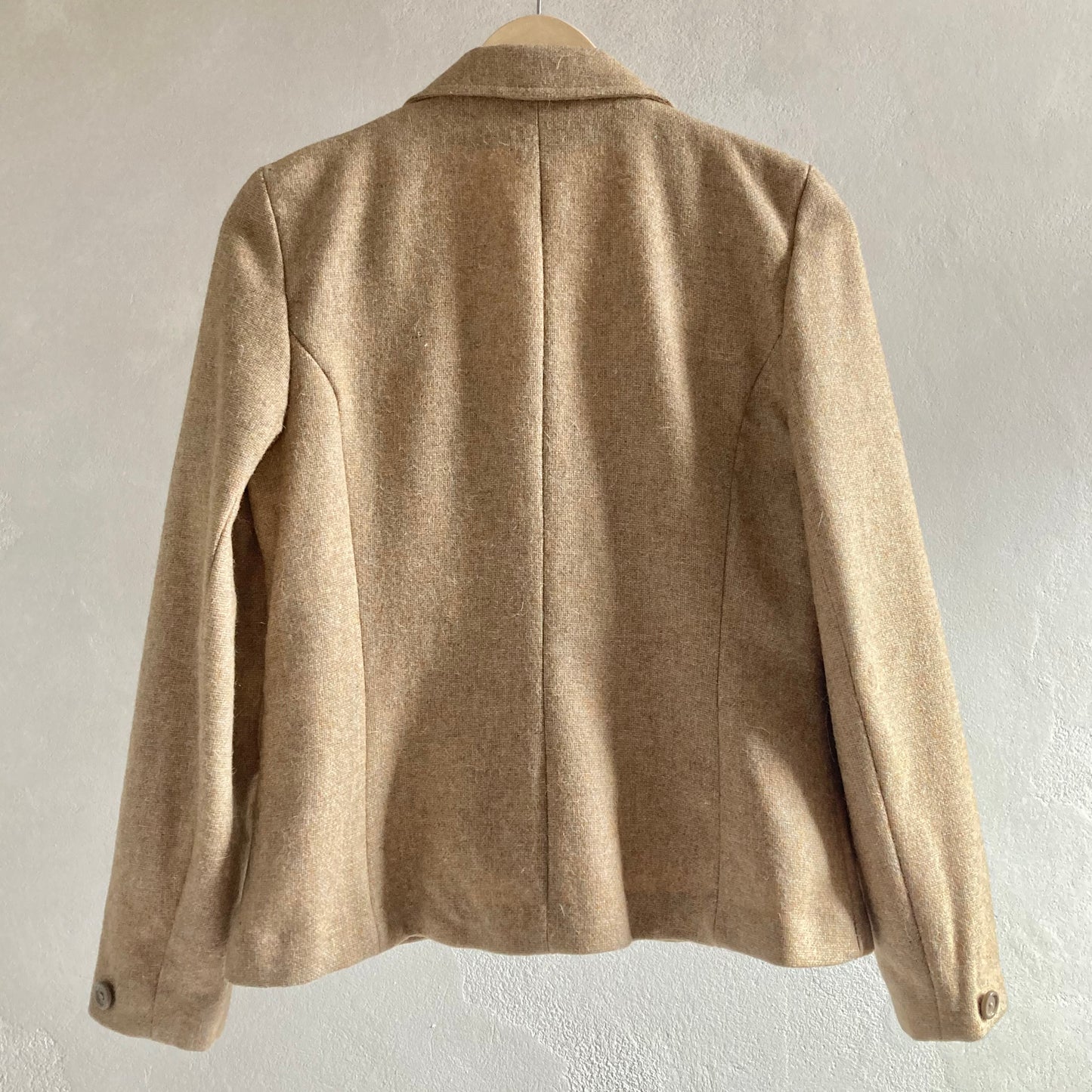 Vintage Naiste Villane Bleiser Suurus 38