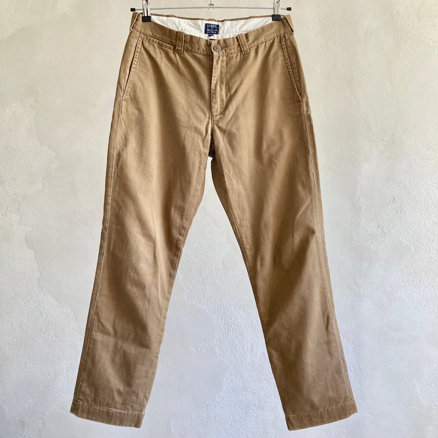 J.Crew Meeste Voodriga Chino Püksid Suurus W30 L30