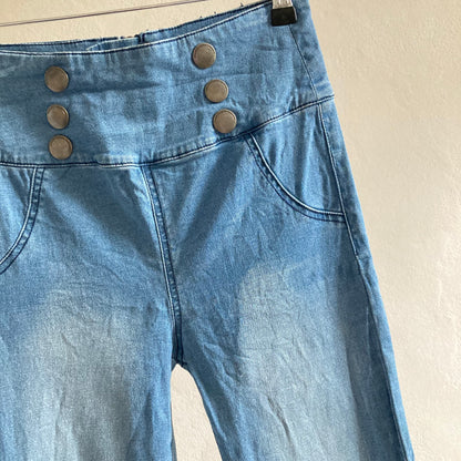 Womens High Waist Skinny Jeans Size S
