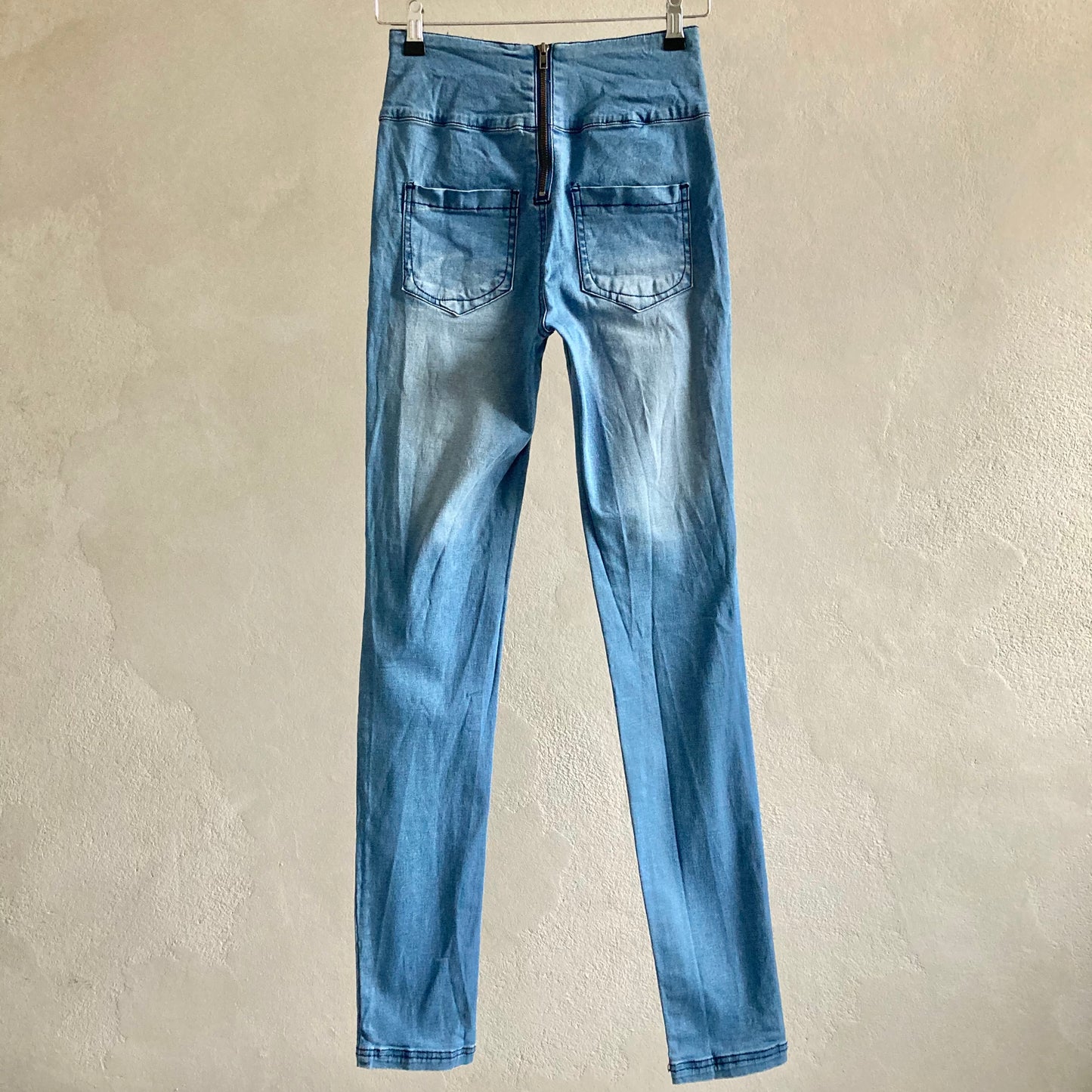 Womens High Waist Skinny Jeans Size S