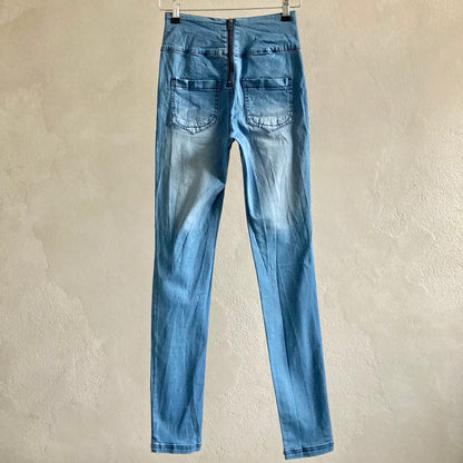 Womens High Waist Skinny Jeans Size S
