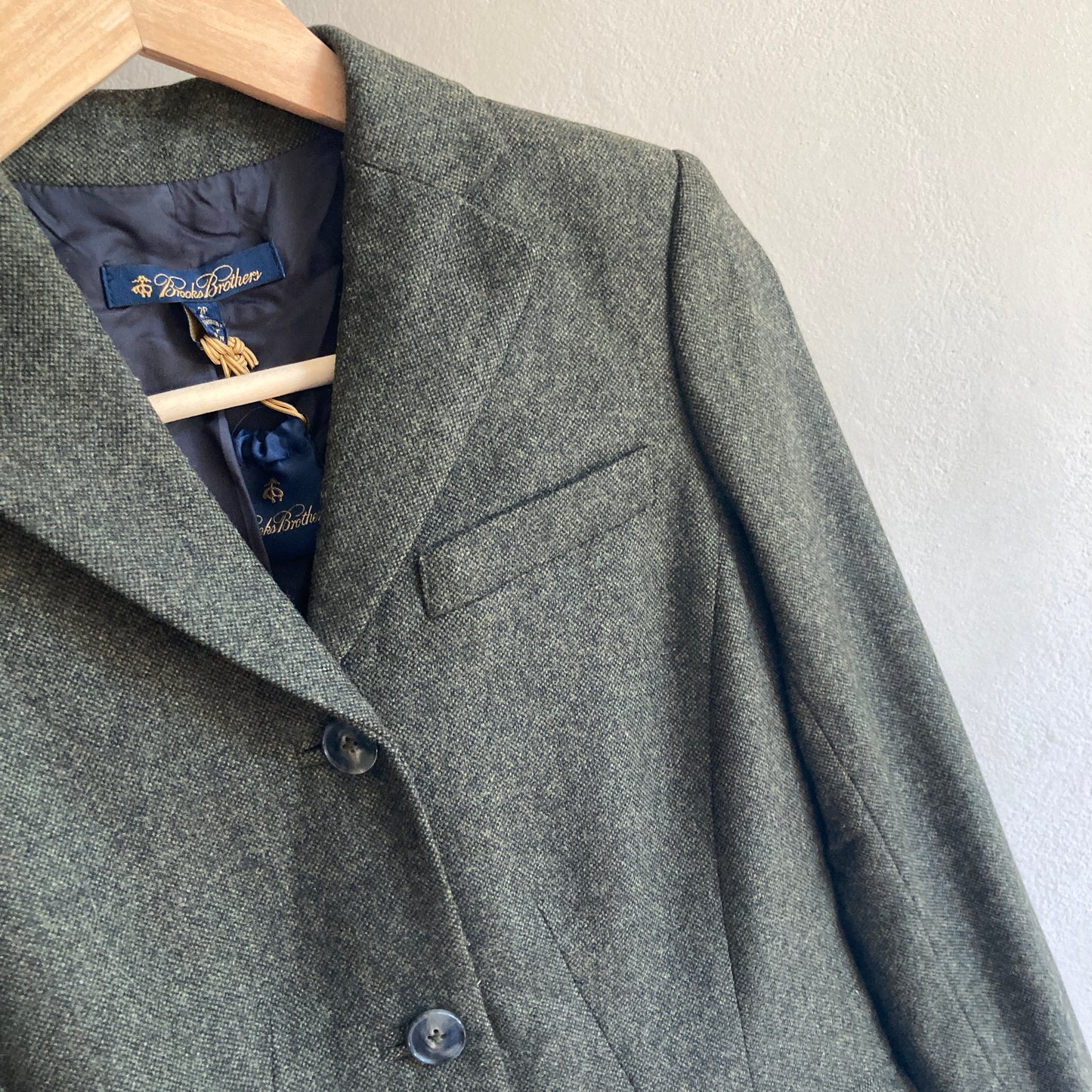 Brooks Brothers Naiste Villane Bleiser Suurus 34
