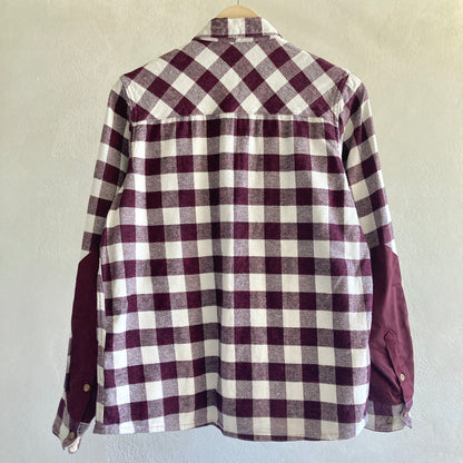 Womens Organic Cotton Check Shirt Size L