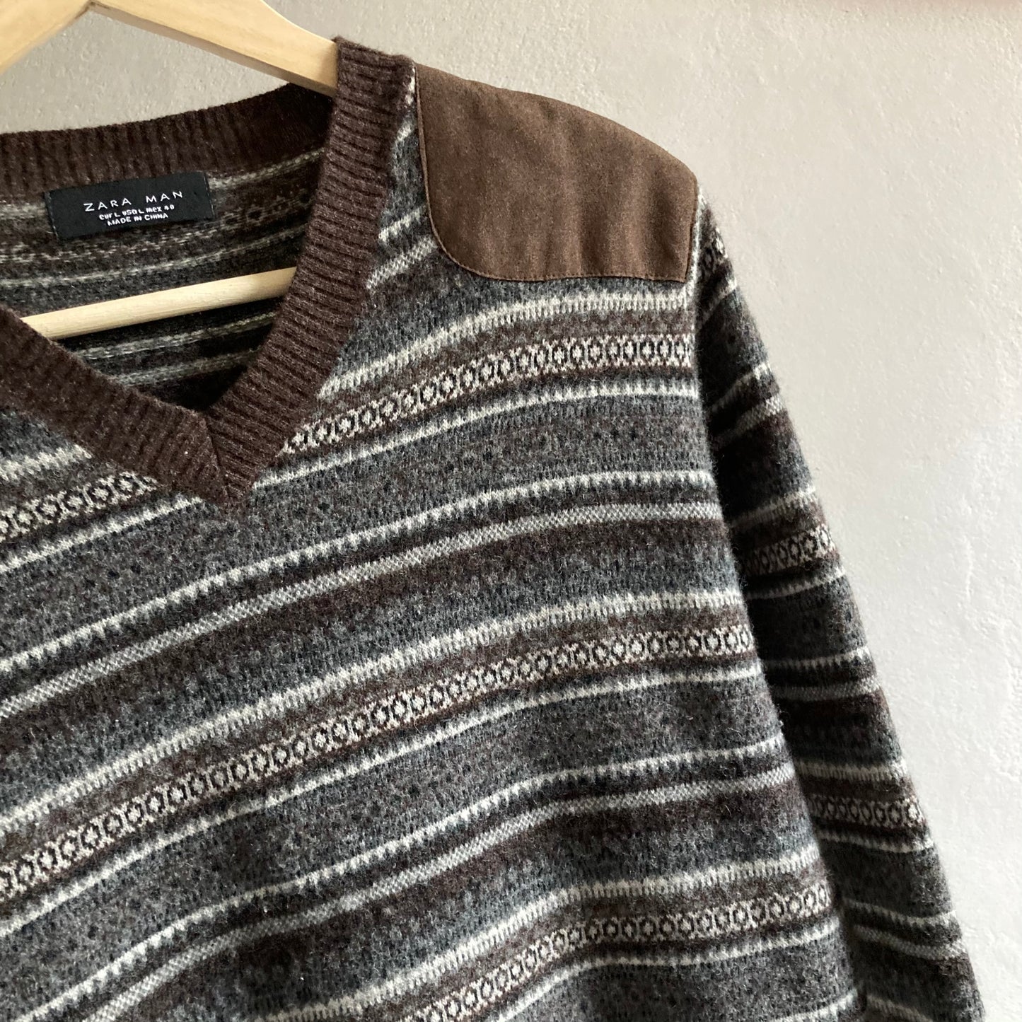 Zara Meeste Villane Pullover Suurus L