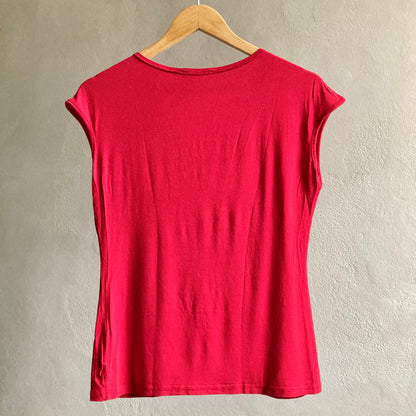 Womens V Neck Top Size L-XL