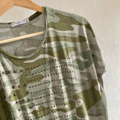 New Style Naiste Camo T-Särk Suurus M 