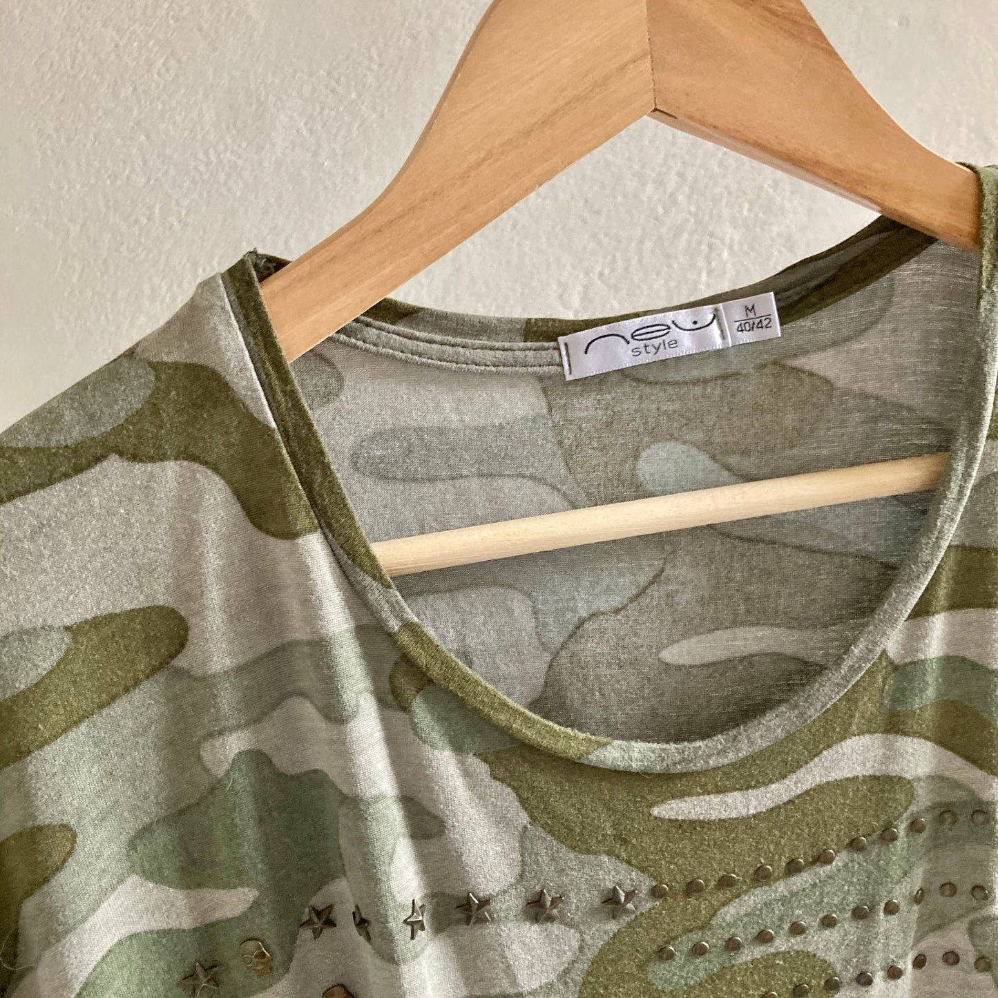 New Style Naiste Camo T-Särk Suurus M 